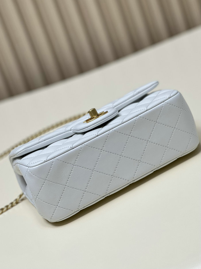 Chanel Small Flap Bag White AS4041