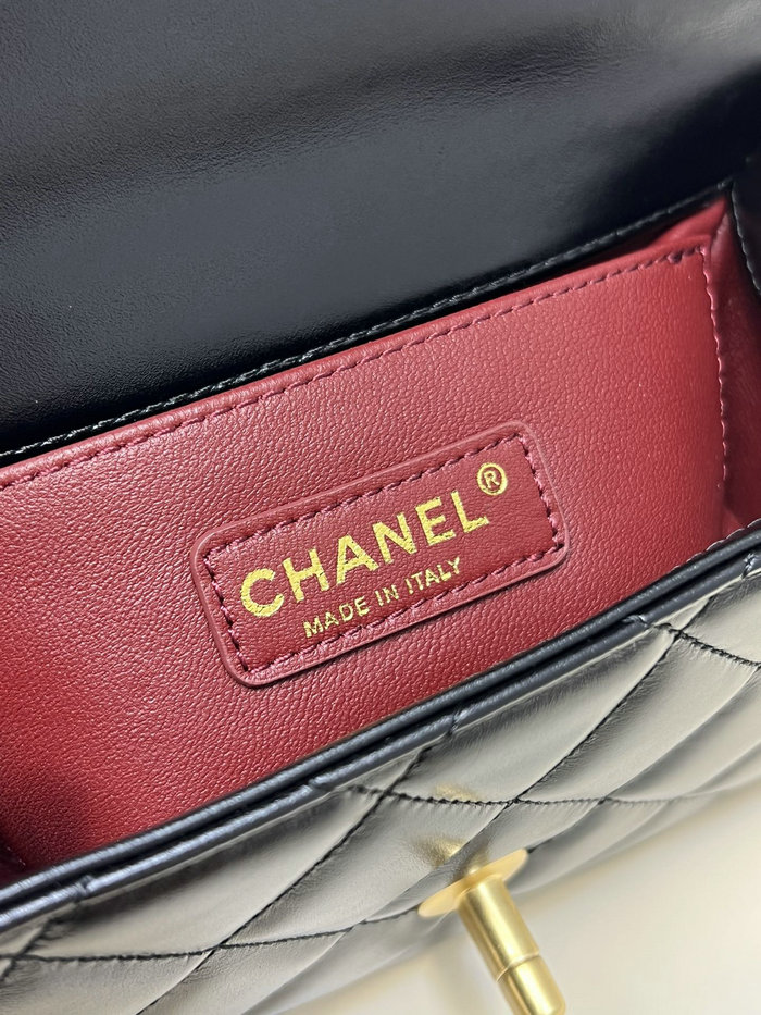 Chanel mini Flap Bag Black AS2615