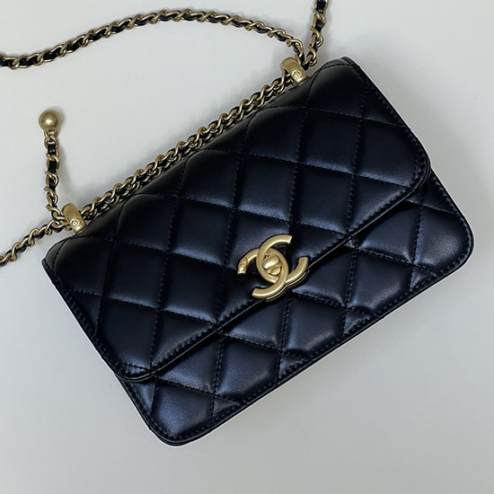 Chanel mini Flap Bag Black AS2615