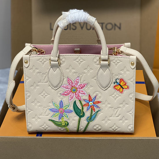 LV x YK OnTheGo PM Cream M21732