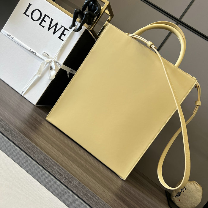 Loewe Standard A4 Leather Tote Yellow L652303