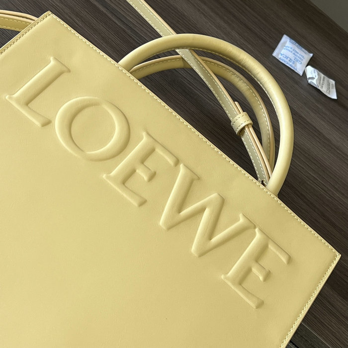 Loewe Standard A4 Leather Tote Yellow L652303