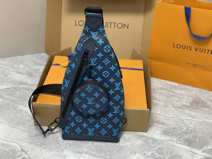 Louis Vuitton Duo Slingbag Blue M46562