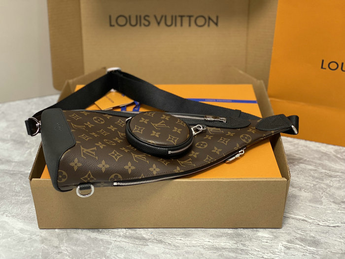 Louis Vuitton Monogram Canvas Duo Slingbag Brown M30936