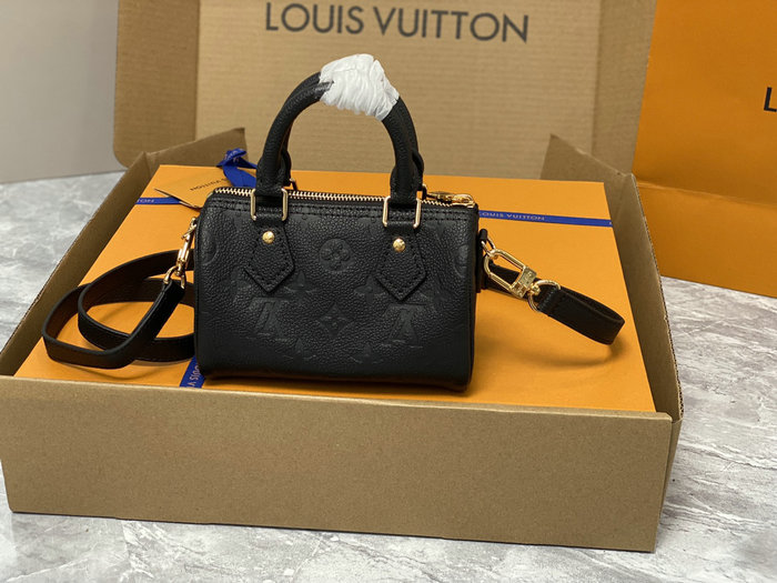 Louis Vuitton Nano Speedy Black M82450