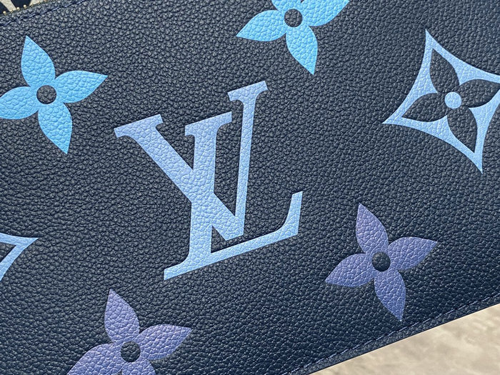 Louis Vuitton Neverfull MM Blue M46514