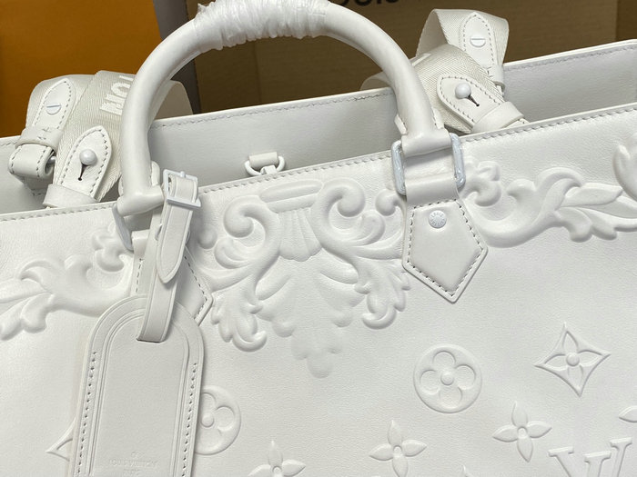 Louis Vuitton Sac Plat White M21841