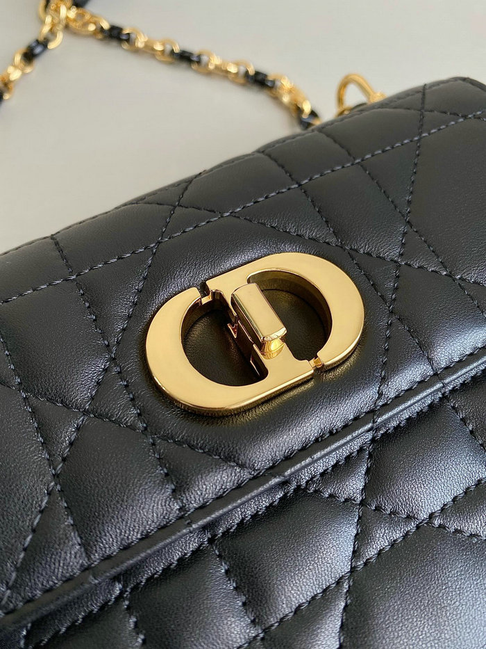 Miss Dior Caro Mini Bag Black D6553