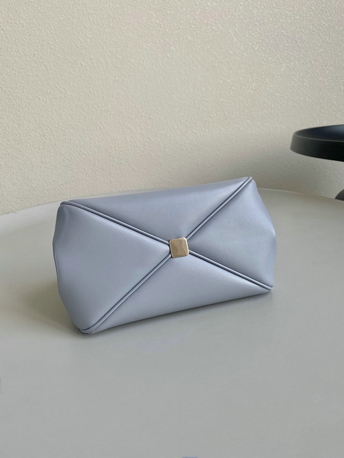 Small Dior Leather Key Bag Grey D6098