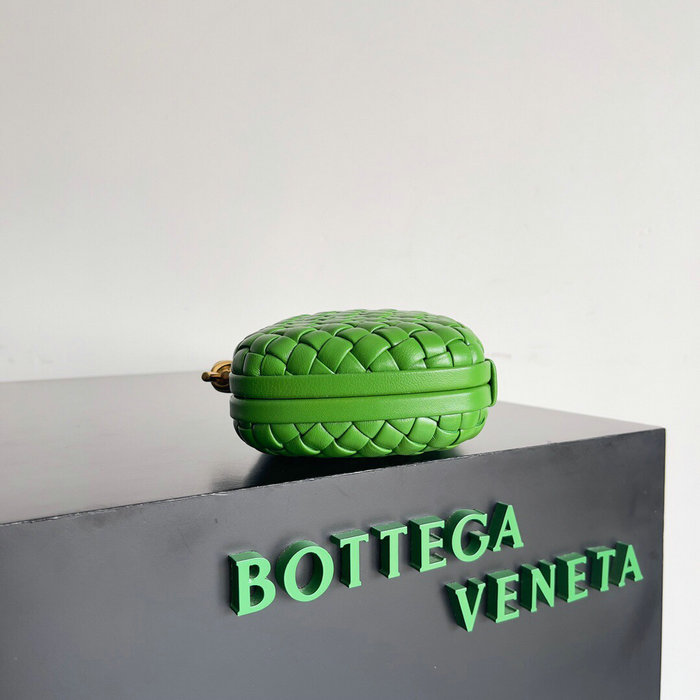 Bottega Veneta Classic Knot Clutch Green B717622