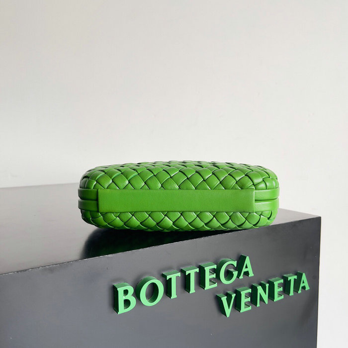 Bottega Veneta Classic Knot Clutch Green B717622