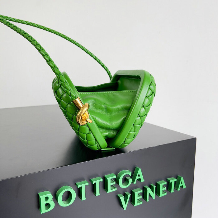 Bottega Veneta Knot Minaudiere Shoulder Bag Green B717623