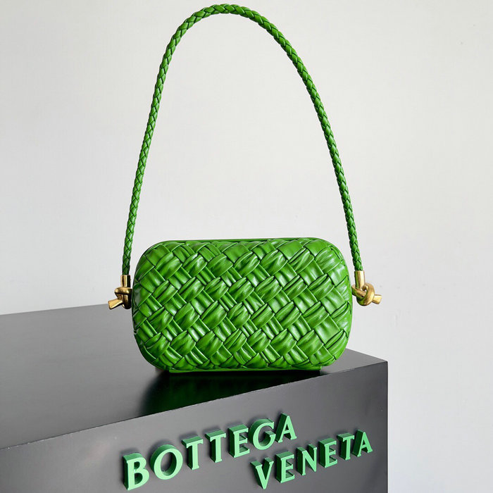 Bottega Veneta Knot On Strap Green B717623