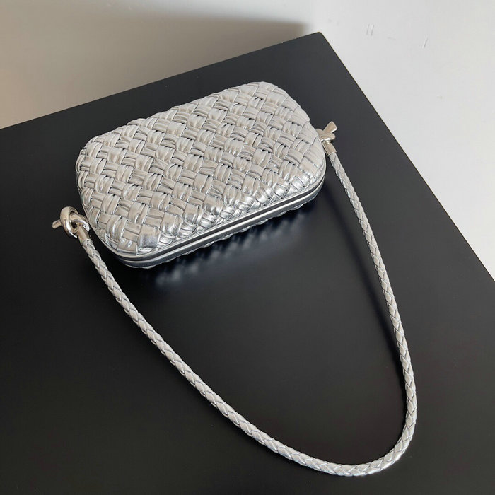 Bottega Veneta Knot On Strap Silver B717623