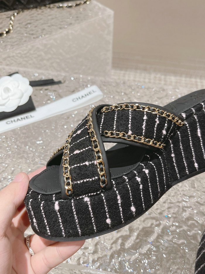 Chanel Wedge Sandals SDC062202