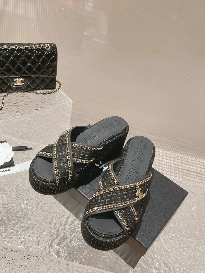 Chanel Wedge Sandals SDC062202