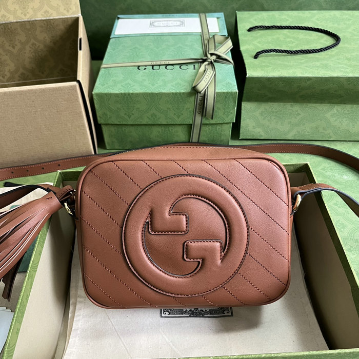 Gucci Blondie small shoulder bag Brown 742360