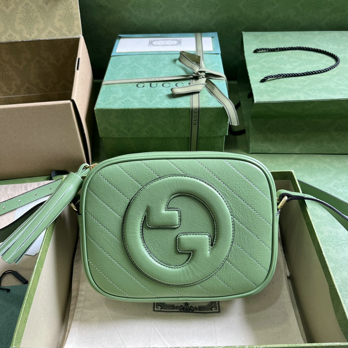 Gucci Blondie small shoulder bag Green 742360