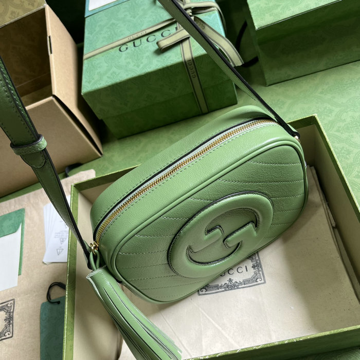 Gucci Blondie small shoulder bag Green 742360