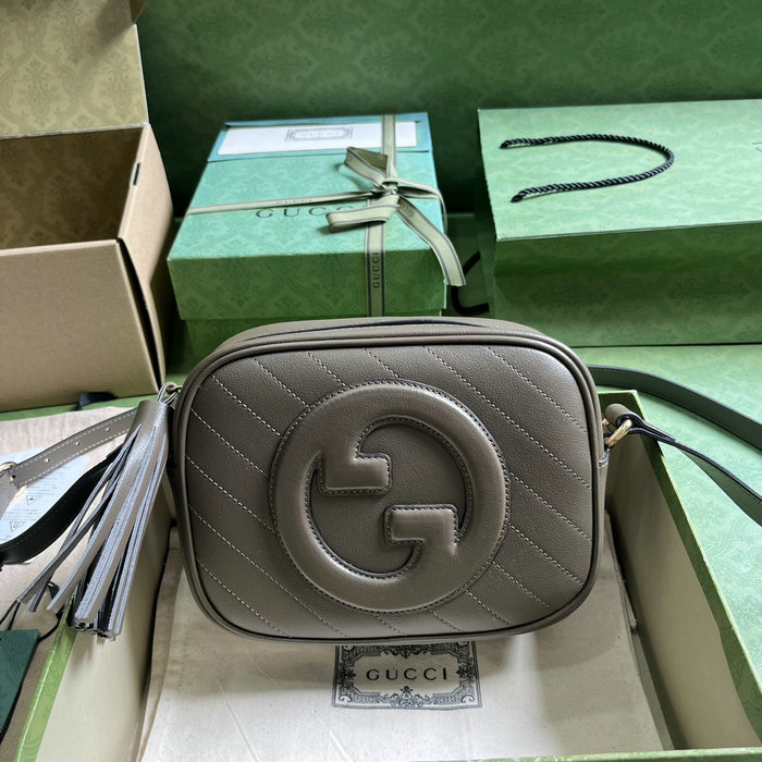 Gucci Blondie small shoulder bag Grey 742360