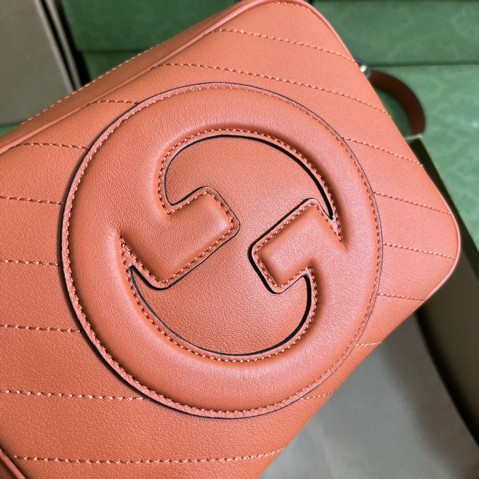 Gucci Blondie small shoulder bag Orange 742360