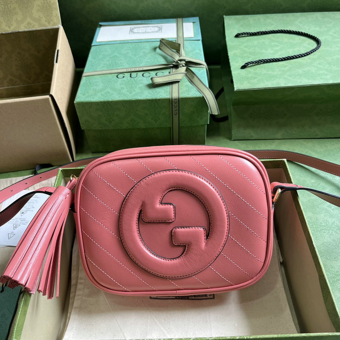 Gucci Blondie small shoulder bag Pink 742360