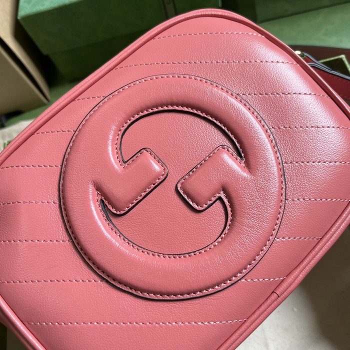 Gucci Blondie small shoulder bag Pink 742360