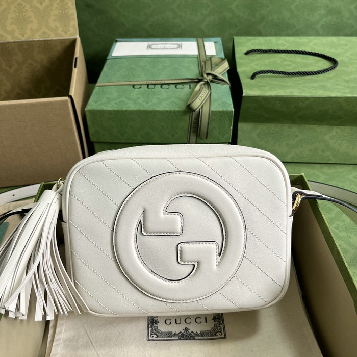 Gucci Blondie small shoulder bag White 742360