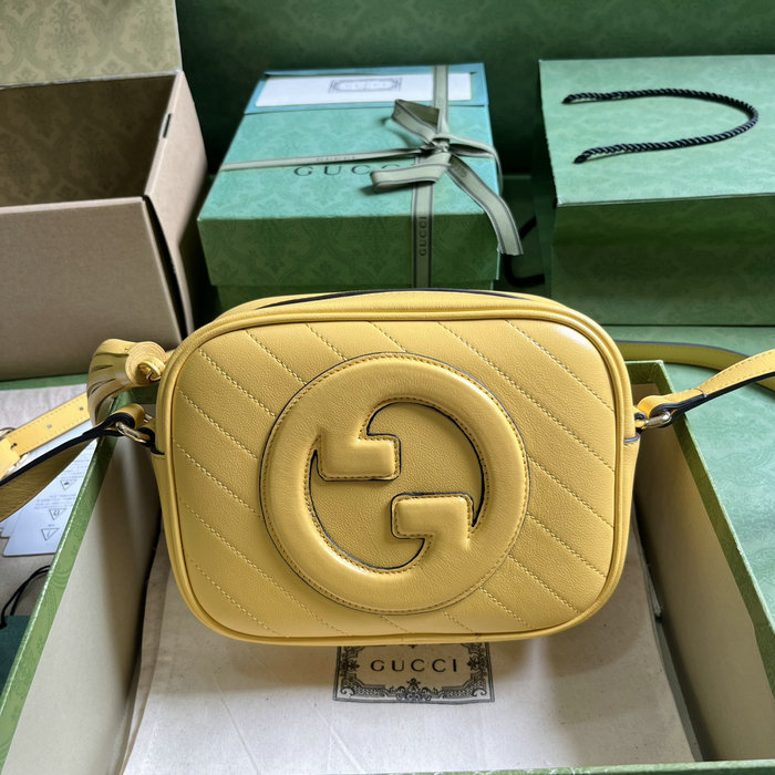 Gucci Blondie small shoulder bag Yellow 742360