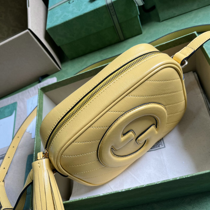 Gucci Blondie small shoulder bag Yellow 742360