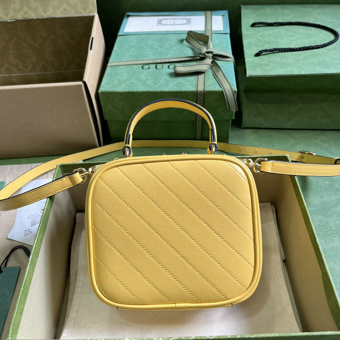 Gucci Blondie top handle bag Yellow 744434