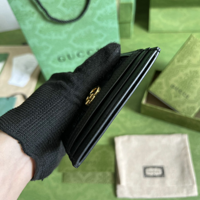 Gucci Card Holder Black 523159