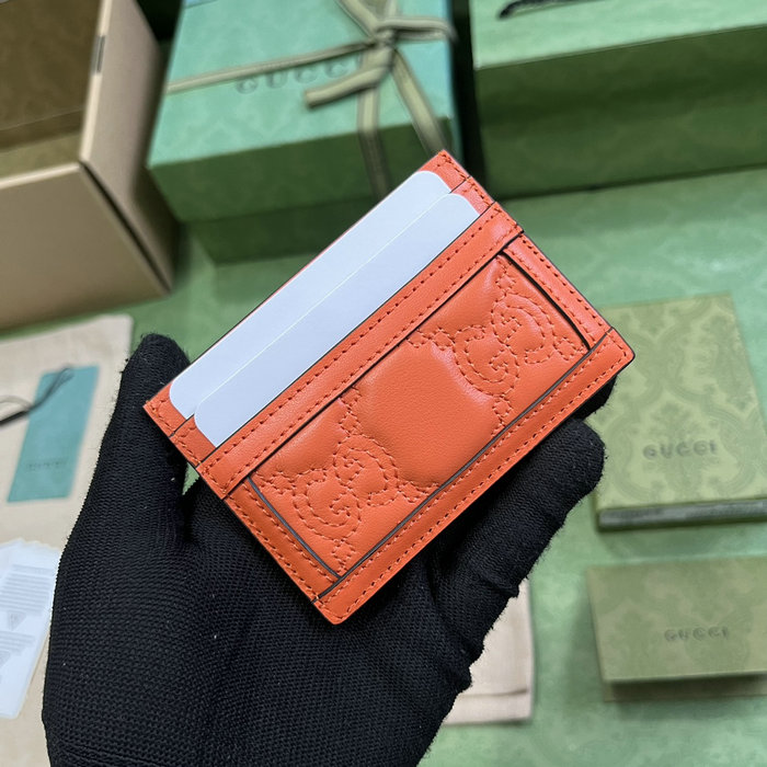 Gucci Card Holder Orange 523159