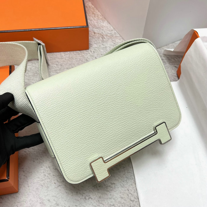 Hermes Geta Chevre Bag Vert Fizz HG06211