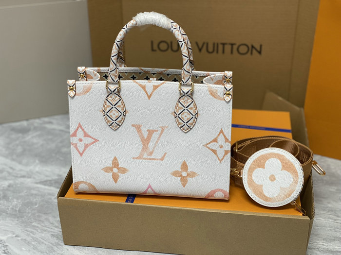 Louis Vuitton OnTheGo PM Beige M22976