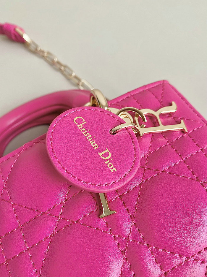 Mini LADY D-JOY BAG Pink DM3380