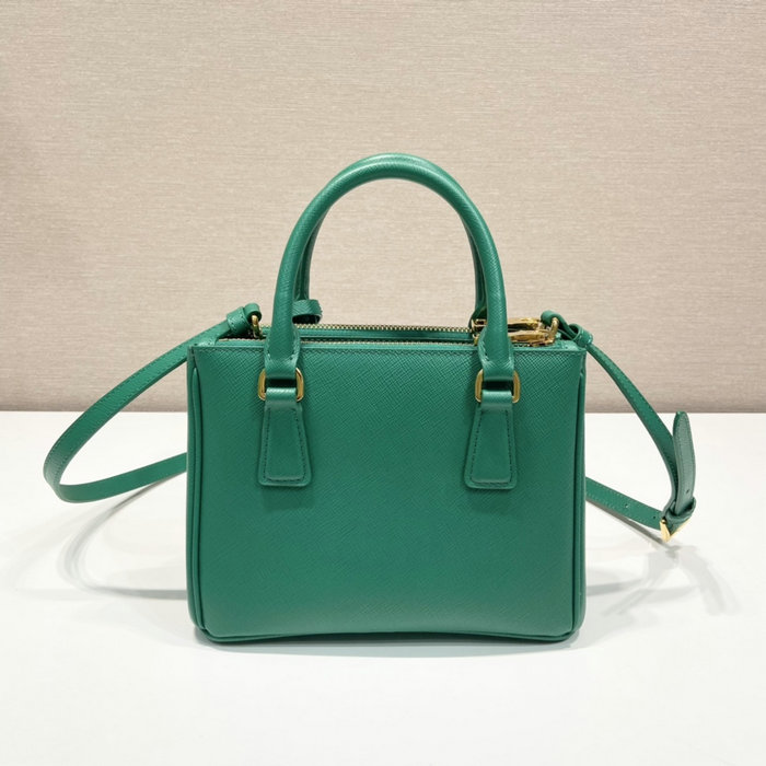 Prada Galleria Saffiano leather mini-bag Green 1BA906