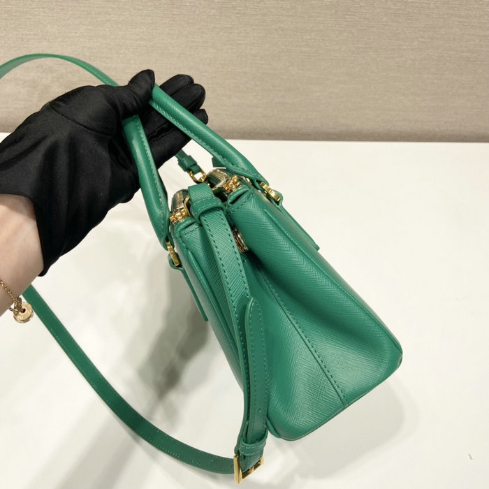 Prada Galleria Saffiano leather mini-bag Green 1BA906