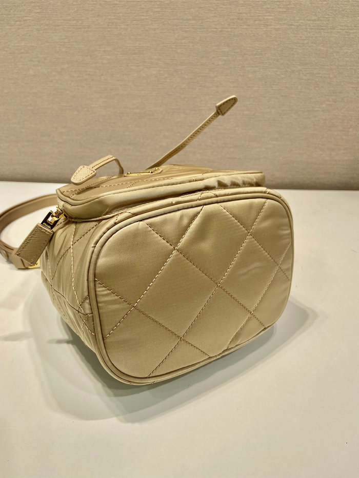 Prada Re-Nylon shoulder bag Beige 1BH038