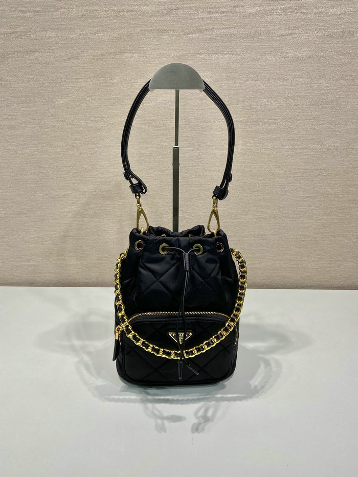 Prada Re-Nylon shoulder bag Black 1BH038