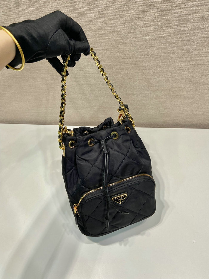 Prada Re-Nylon shoulder bag Black 1BH038