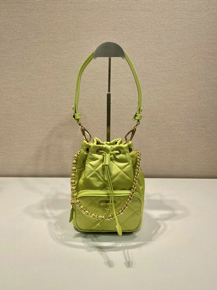 Prada Re-Nylon shoulder bag Green 1BH038