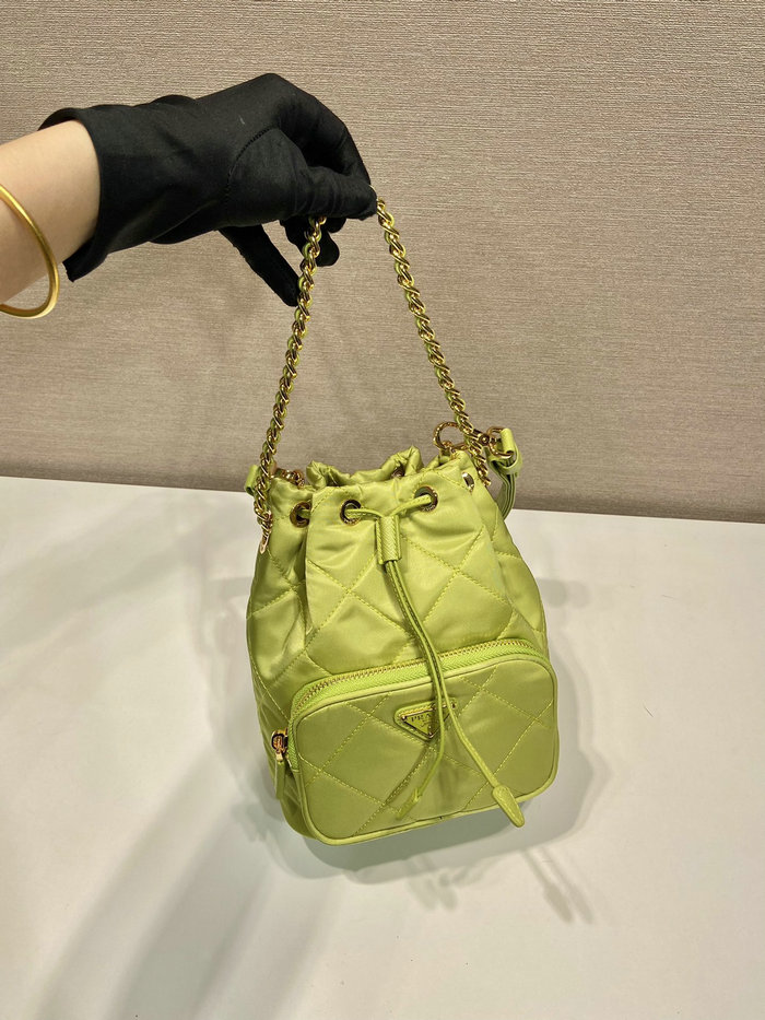 Prada Re-Nylon shoulder bag Green 1BH038