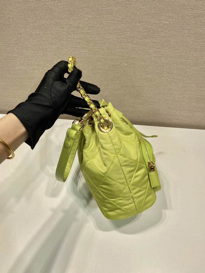 Prada Re-Nylon shoulder bag Green 1BH038