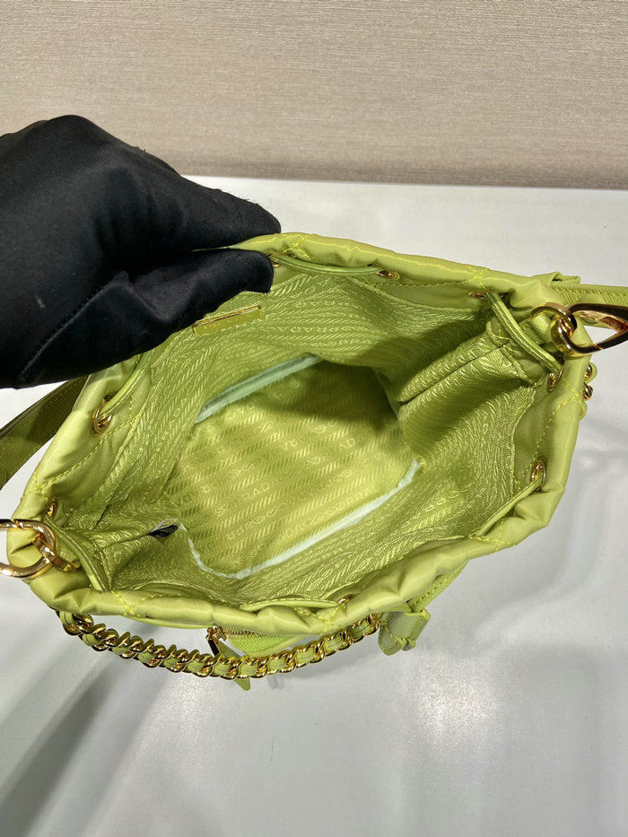 Prada Re-Nylon shoulder bag Green 1BH038