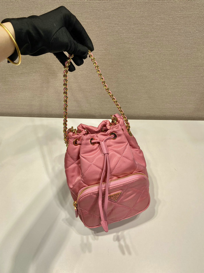 Prada Re-Nylon shoulder bag Pink 1BH038