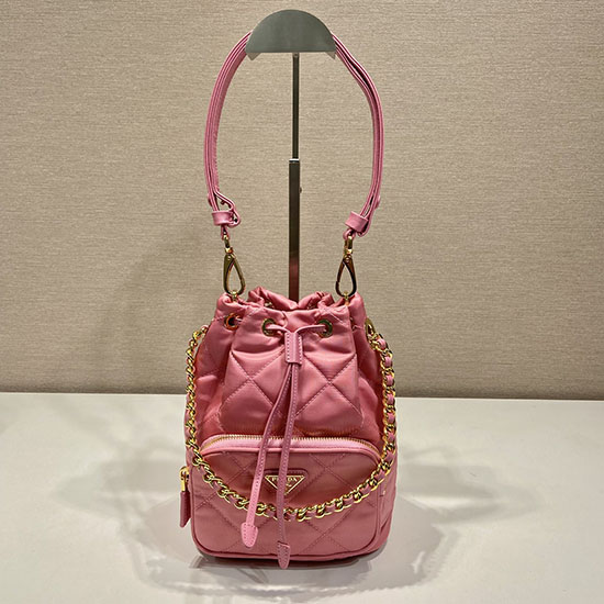 Prada Re-Nylon shoulder bag Pink 1BH038