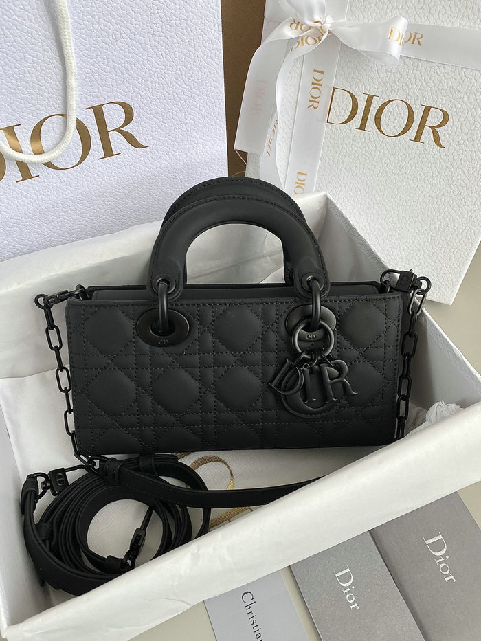 Small Dior Or Lady D-Joy Bag Black D3380