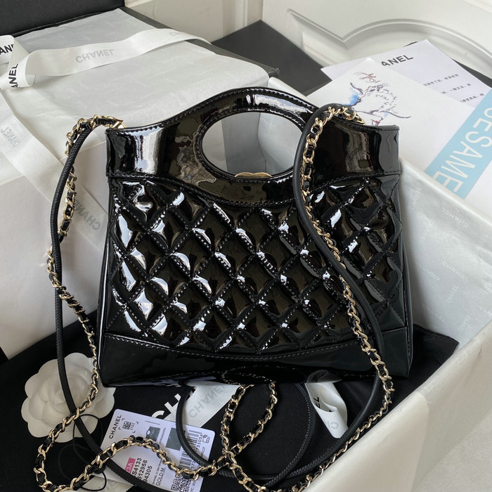 Chanel 31 Mini Shopping Bag Black AS4133