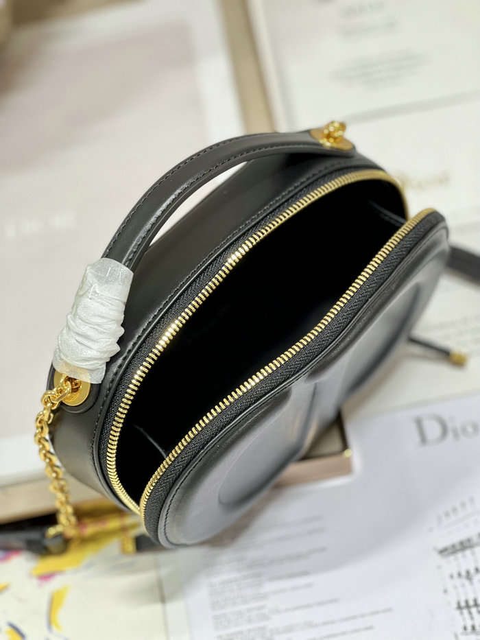 Dior CD Signature Oval Camera Bag Black S2201